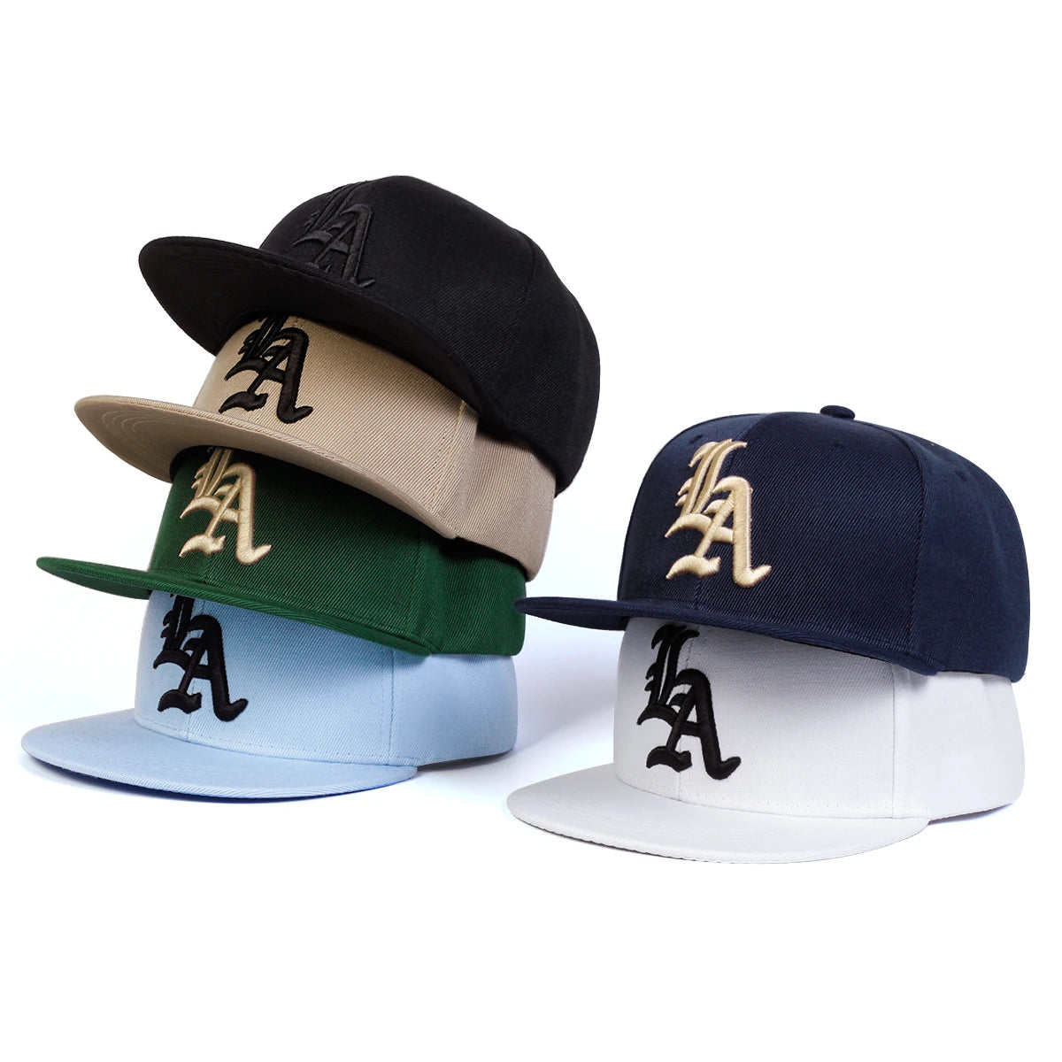 Sombreros de hip-hop unisex con bordado de letras góticas, gorras de béisbol informales ajustables para primavera y otoño, sombrero de protección solar