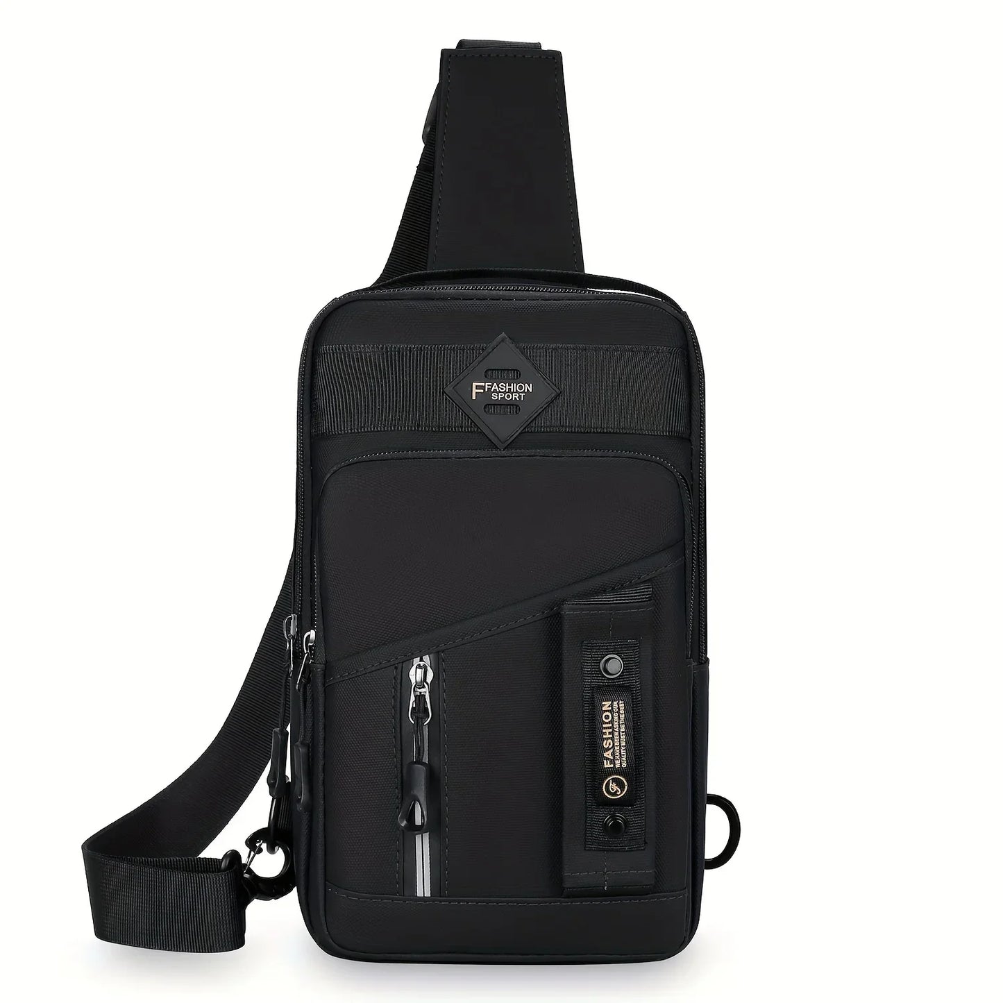 New Men Shoulder Bags Chest Bag Multifunctional Crossbody Bags Travel Sling Bag