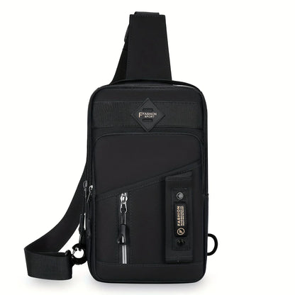 New Men Shoulder Bags Chest Bag Multifunctional Crossbody Bags Travel Sling Bag