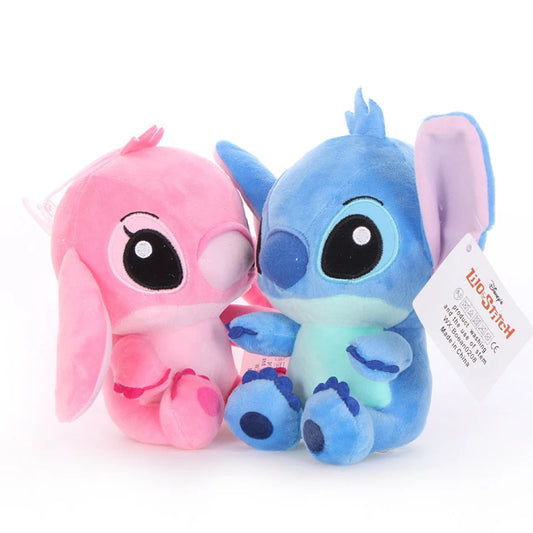 2028 New 12cm 20cm 25cm Stitch Stuffed Plush Models Cartoon Stuffed Plush Dolls Anime Plush Baby Toys Kawaii Kids Birthday Gifts