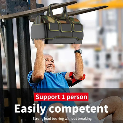 Professional Electrician Tool Bag, Reflective, Waterproof, Multi-Pocket, Durable Oxford, 4 Sizes Available