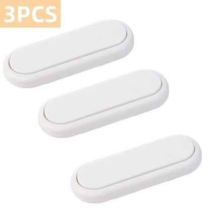 3/5/10Pcs, Children's Drawer Safety Latch, Cabinet Door Protection, Baby Anti Pinch Hand Invisible Lock, Opposite Door Wardrobe Lock