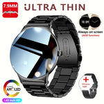 Ultra-Thin Fashion Women's Smart Watch 1.43 inch AMOLED HD Screen Sports Bracelet Clock Always Show Time Bluetooth Call Smartwatch