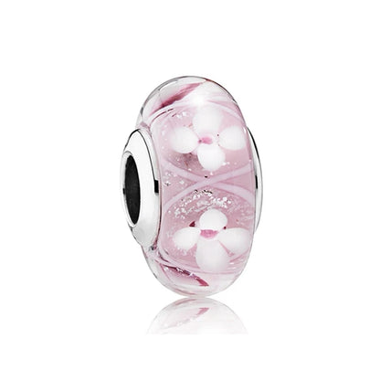 Hot New Color Murano Glass Series Charm Beads Fit Original European Silver Bracelet Necklace DIY Women Fashion Jewelry Gift 2026