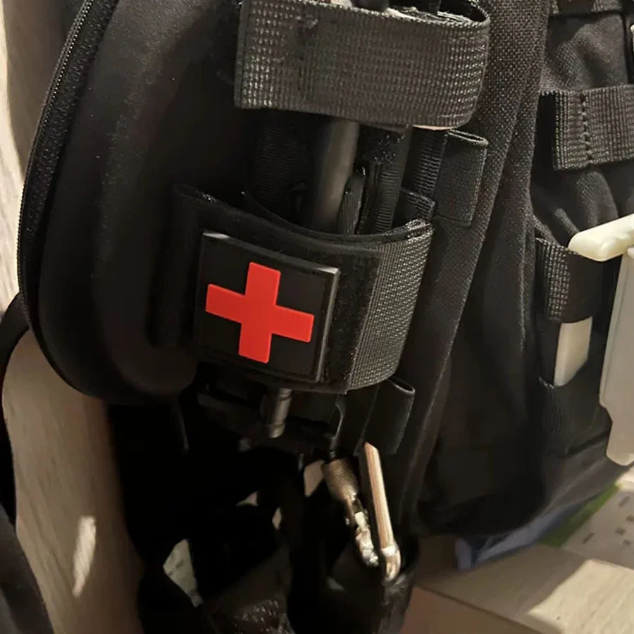 Tactical Tourniquet Set - Rotary Medical Emergency Strap with Tactical Pen & Scissors | Essential for Outdoor Survival, Combat,