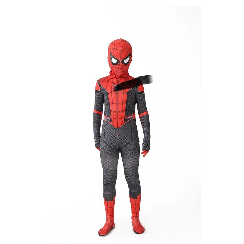 Disfraz oficial de Spider-Gwen Zentai para adulto - Mono de spandex con capucha con máscara de spandex para poner