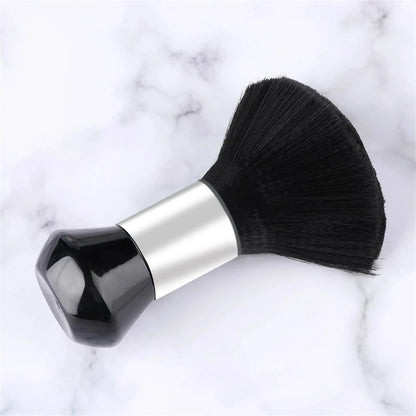 Black Hairdressing Sweeping Neck Hair Cleaning Duster, Hair Cutting Brush for Barbershop Hair Cut, Brush Tools, Barber Accessories