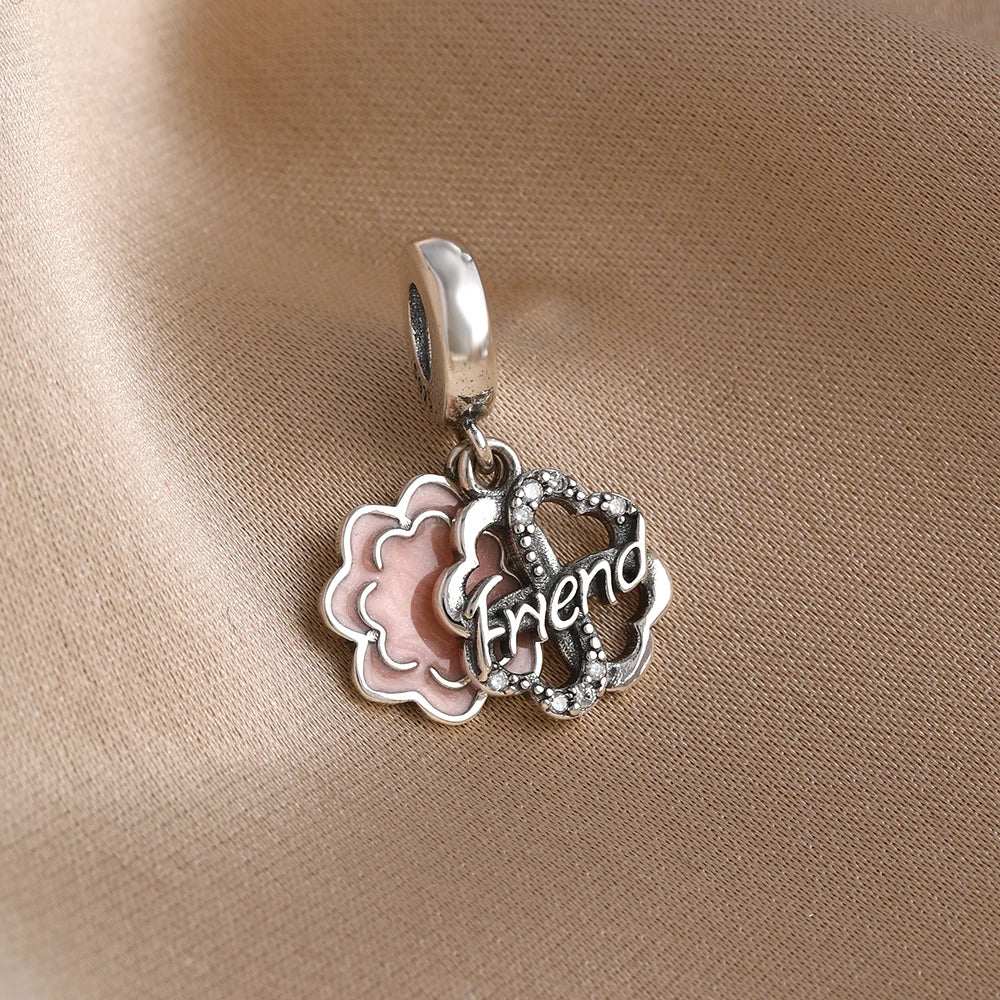 Hot selling 925 Silver Cake Cup Dog Claw Gift Box Pendant Beads, Fit DIY Women's Jewelry Accessories with European Bracelets
