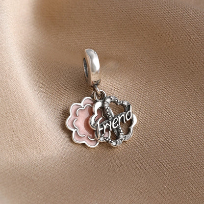 Hot selling 925 Silver Cake Cup Dog Claw Gift Box Pendant Beads, Fit DIY Women's Jewelry Accessories with European Bracelets