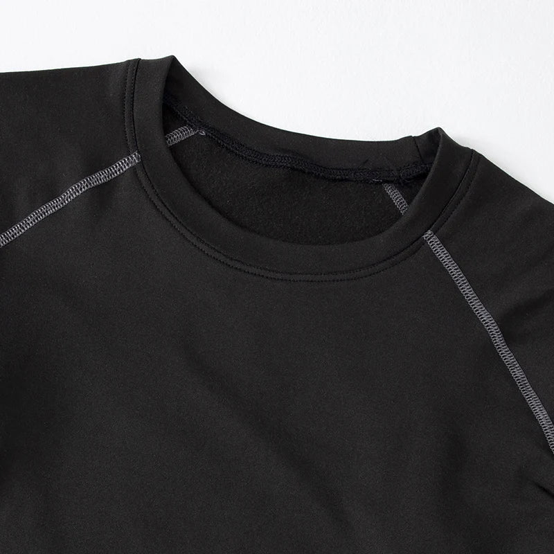 2 piece, men's warm corset, Ski warm suit, Corset jacket and trousers, Men's fitness pants shirt, running yoga athletes sports pants