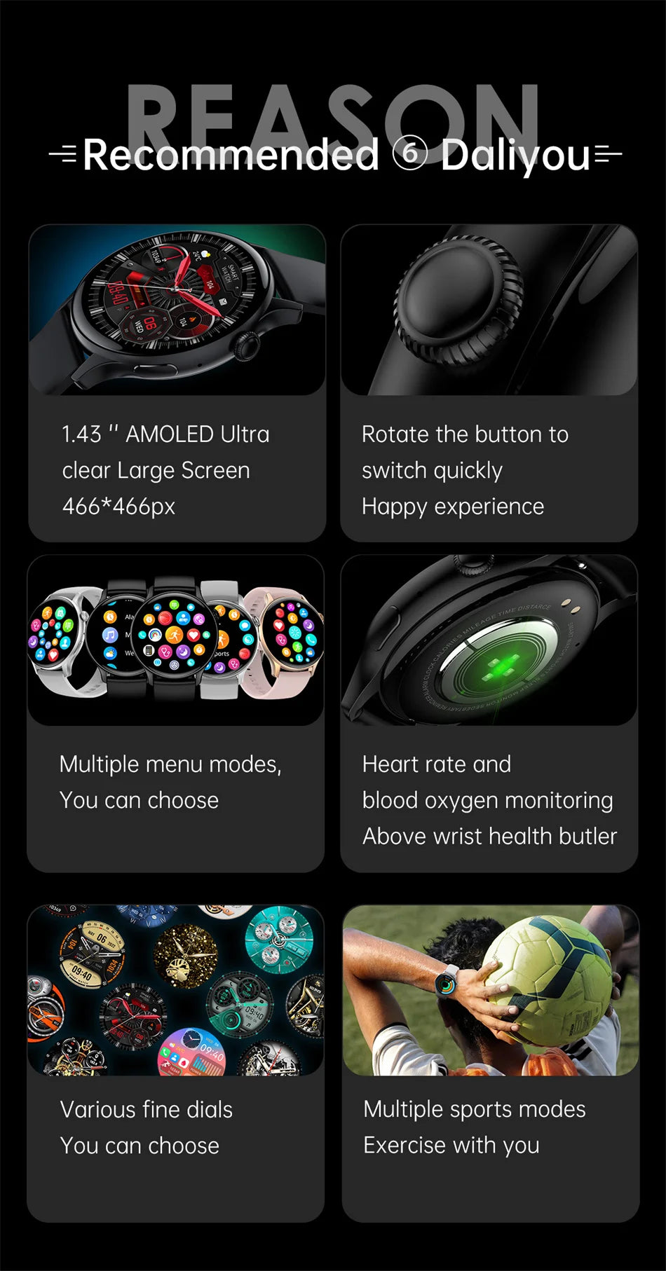 Smartwatch for Women AMOLED Screen Always Display Time NFC IP68 Waterproof Sports Call Women Smart Watch For Women Custom dial
