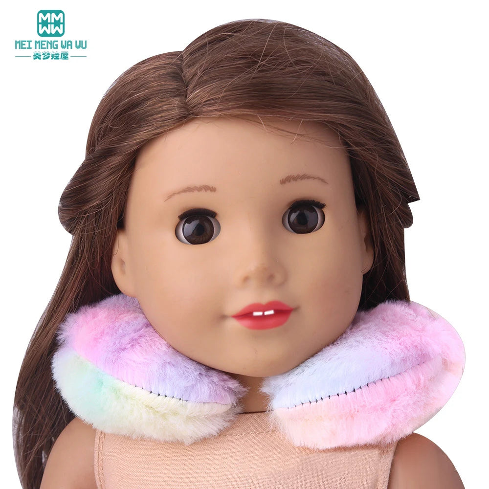 Doll accessories for 15-17 inch newborn doll backpack, seat towel, blanket, toy diaper, panties bag
