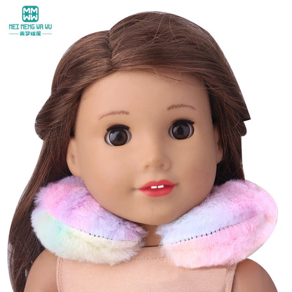 Doll accessories for 15-17 inch newborn doll backpack, seat towel, blanket, toy diaper, panties bag