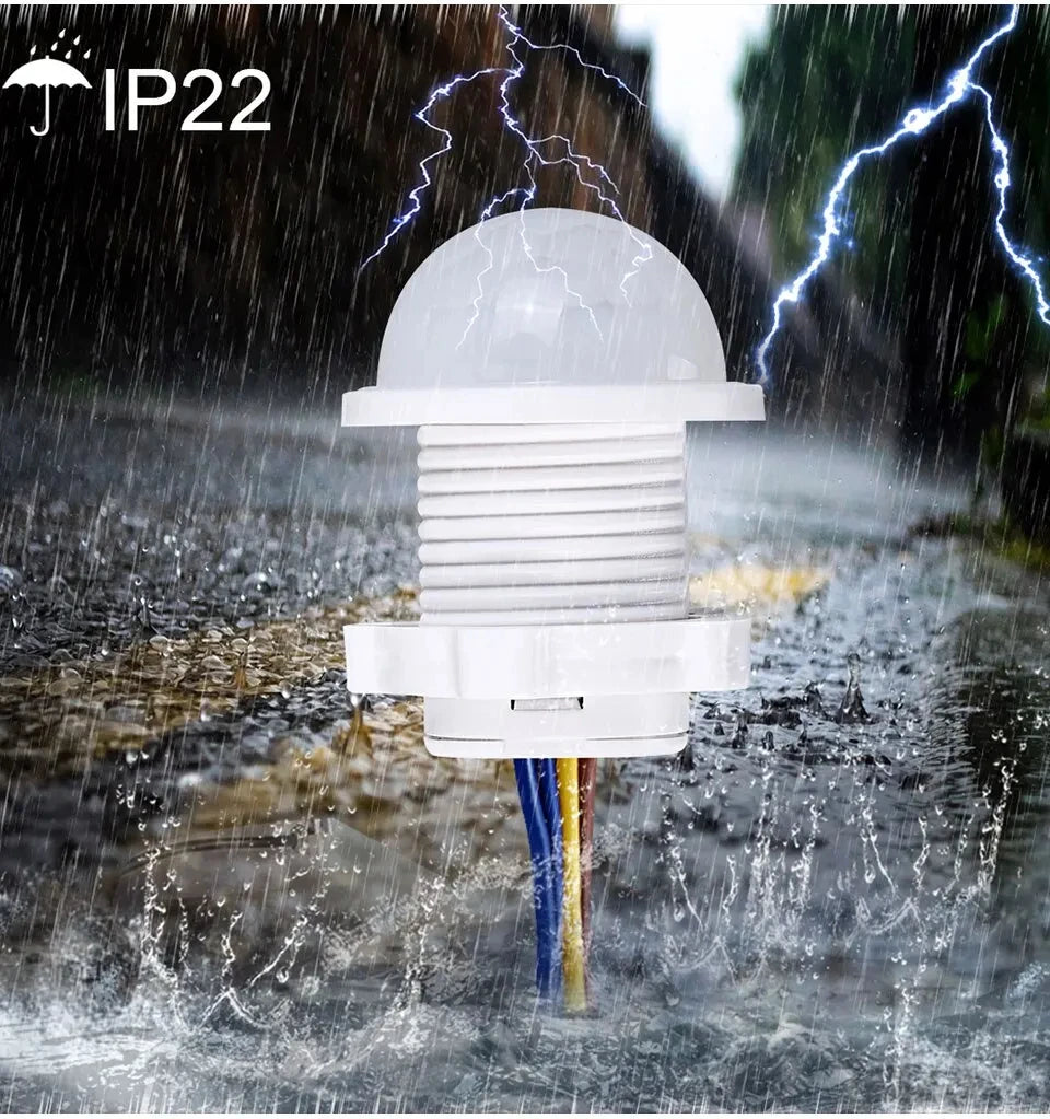 Smart PIR Sensor Detector Switch 110V 220V Human Body Infrared Auto On Off Light For LED Lamp Ceiling Light Panel Lights