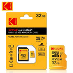 Kodak 32GB-256GB Micro SD Memory Card - High Speed Class 10 U3 UHS-I for Smartphones, Digital Cameras, Tablets and Drones