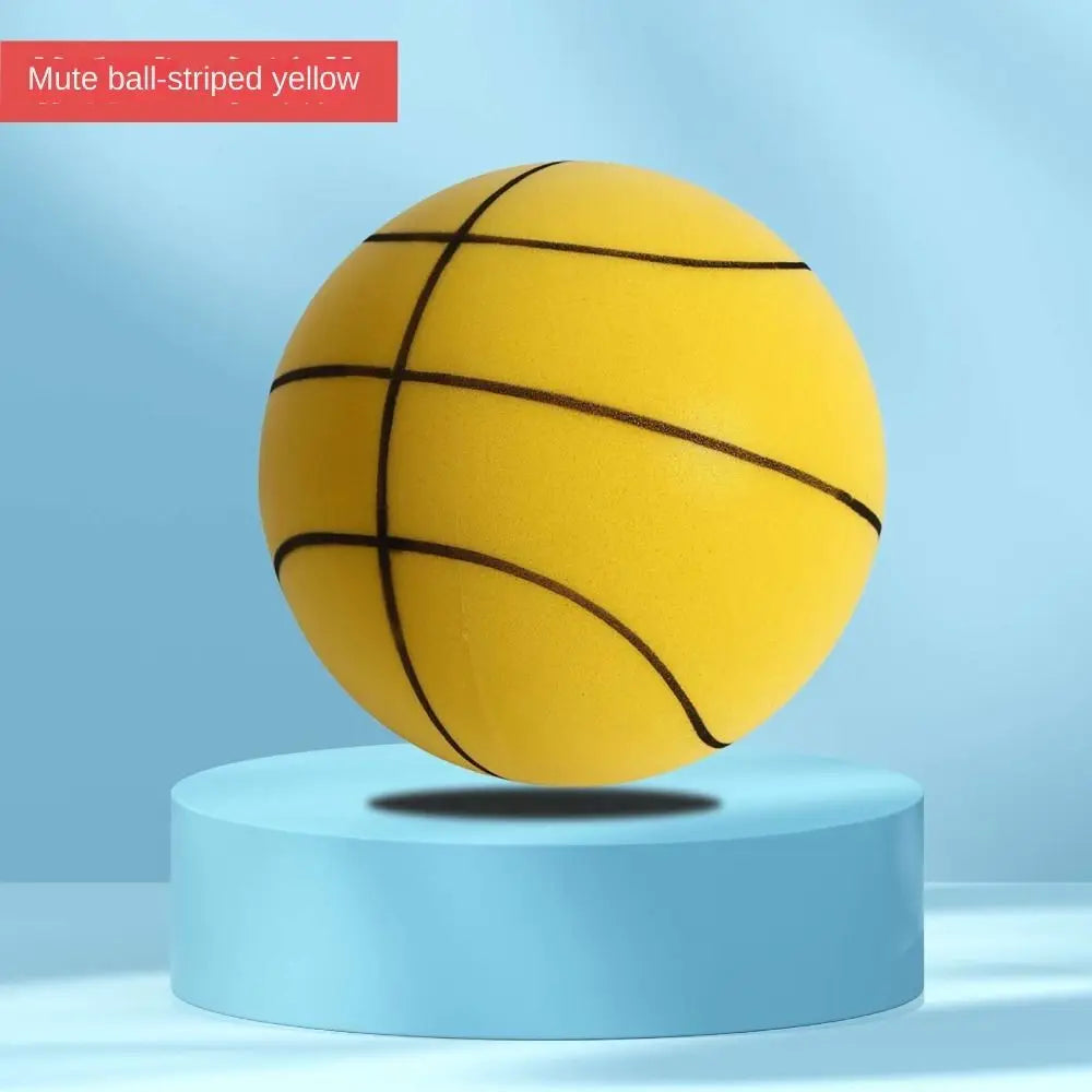 Baloncesto de entrenamiento silencioso de 18 cm/22 cm/24 cm, alta elasticidad, bajo nivel de decibelios, pelotas que rebotan ligeras, amortiguación, pelota muda que rebota