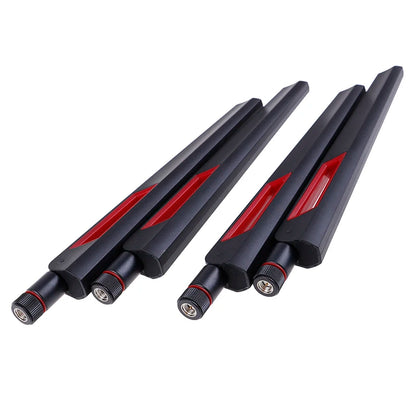 12dBi Dual Band WiFi Antenna, 2.4G 5G 5.8GHz, SMA Male/ RP-SMA Male Universal Antenna, Amplifier, WLAN Router Signal Booster