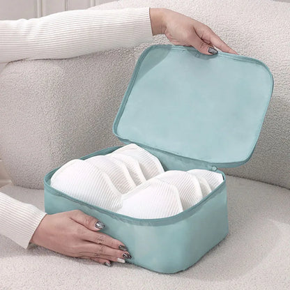 7Pcs, Travel Organizer, Storage Bags, Wardrobe Cube Suitcase Packing Cubes Set Storages, Luggage Clothes Shoe Pouch Folding