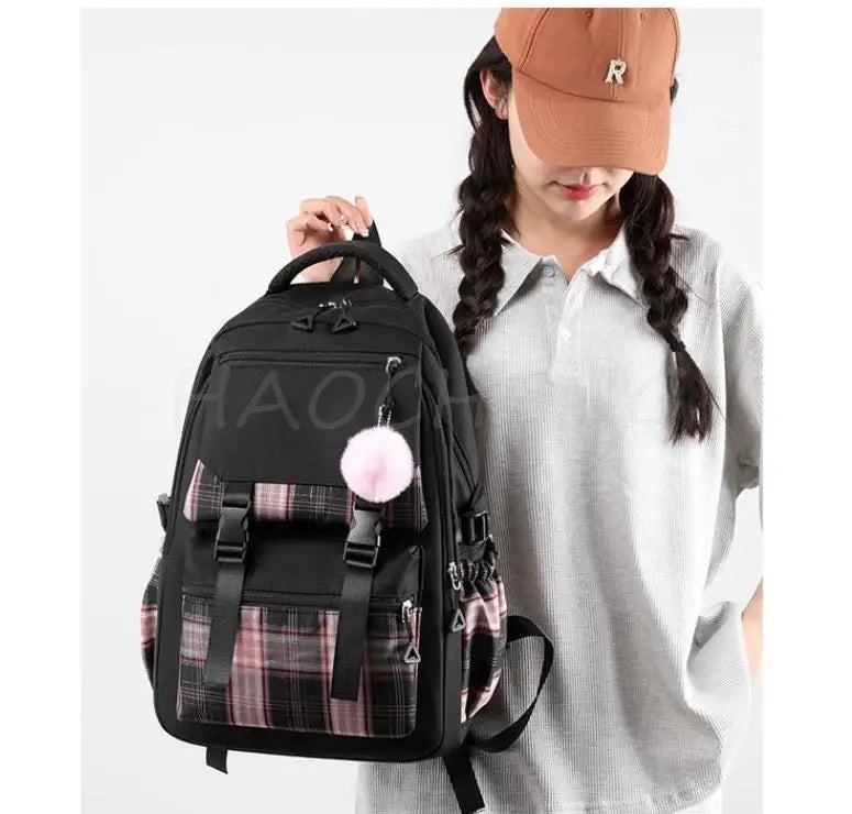 Backpack Lovely Capybara Print Women Laptop Computer Large Capacity School Backpacks for Girls Teenage Packsack 4 Color Gift