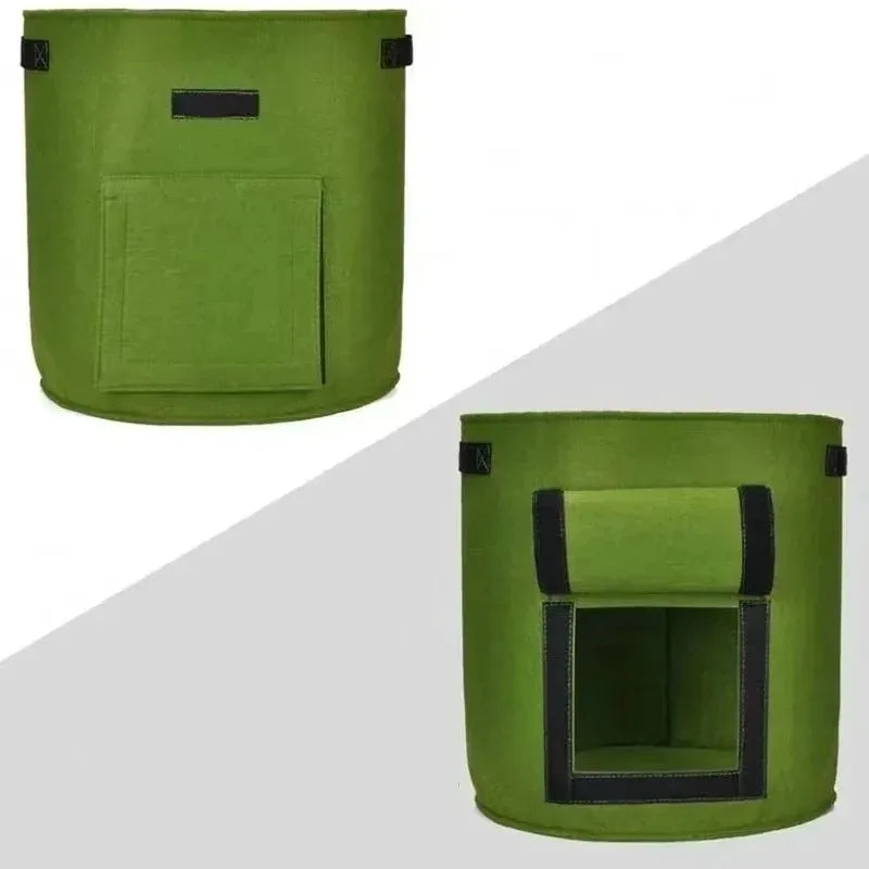 3Styles Felt, plant grow bags, nonwoven fabric garden potato pot, greenhouse vegetable growing bags, moisturizing vertical tools
