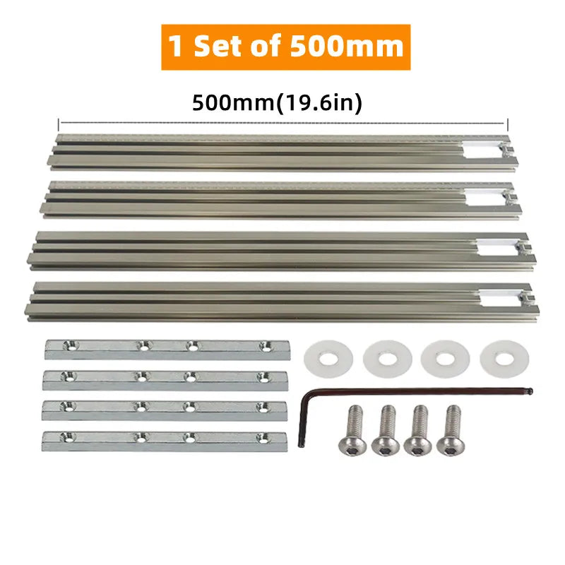 Trimming Machine Milling Groove Engraving Guide Rail Multi-functional Adjustable Backing Auxiliary Guide Bracket Woodworking Tool