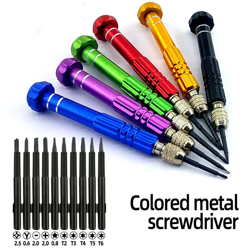 10-in-1 Precision Screwdriver Set for Mobile Phones, Notebooks, and Computers - Perfect for Small Maintenance and Disassembly