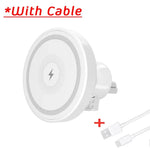Car Phone Holder Magnetic Wireless Charge Cellphone Bracket For iPhone Magsafe 16 15 14 13 12 Fast Charging Air Vent Stand Mount