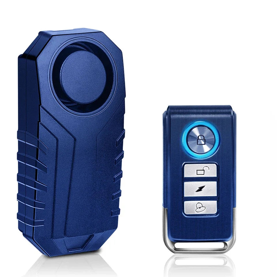Extractme Motorcycle Burglar Alarm with Remote Control 113dB Wireless Waterproof Car Electric Bicycle Security Anti-Lost Alarm