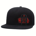 Unisex Ninja Letter Embroidery Hip-hop Hats Outdoor Adjustable Casual Baseball Caps Sunscreen Hat