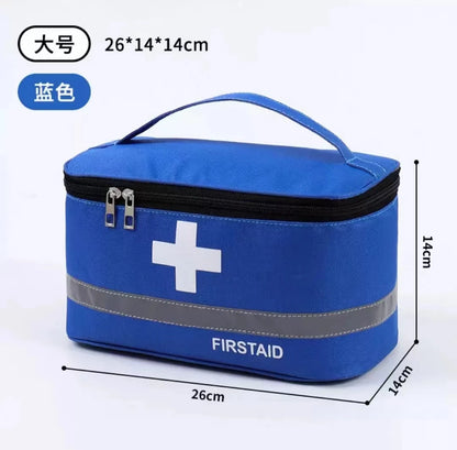 Portable First Aid Kit, Medicine Storage Bag, Outdoor Rescue Bag, Household Children's Large Capacity Medical Kit, Storage Organize
