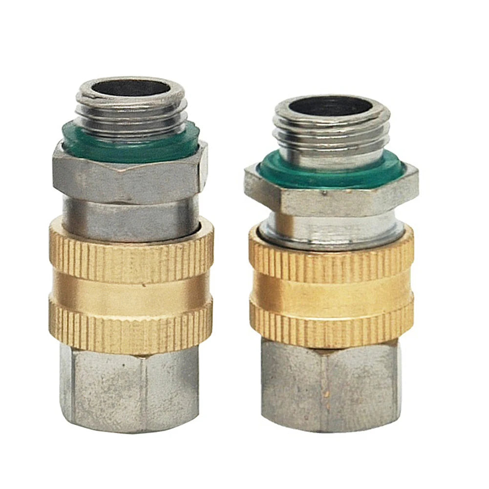 1Pcs Copper Quick Connector For Agricultural Dosing Plunger Pump High Pressure Hose Dispenser Connector Accessories