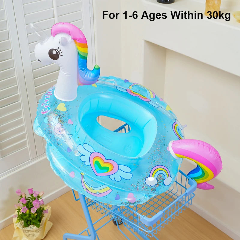 ROOXIN Swimming Ring Adult Water Play Tube Inflatable Swimming Seat Swimming Circle Pool Float Beach Party