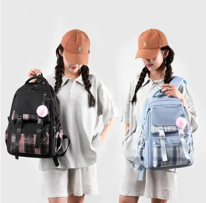 Backpack Lovely Capybara Print Women Laptop Computer Large Capacity School Backpacks for Girls Teenage Packsack 4 Color Gift
