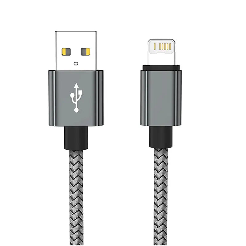 20cm 1m 2m 3m USB Cable Charger For iPhone 13 12 11 Pro XS MAX X 8 7 6S 6 Plus 5 iPad Fast Charging Original Long Wire Data Cord