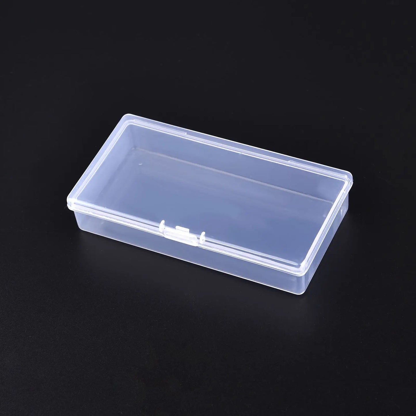Plastic Transparent Storage Box Jewelry Beads Container Jewelry Tools Accessories Box Small Items Sundries Organizer Case
