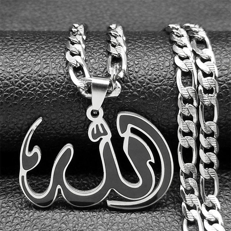 Hebrew Letter Hai Chai Symbol Pendant Necklace For Women Men Stainless Steel Jewish Life Symbol Necklace Religion Amulet Jewelry