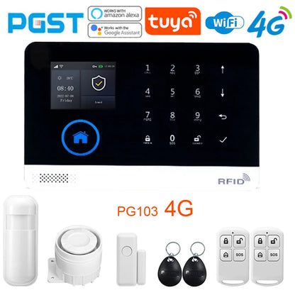 PGST intelligent alarm device, 433MHZ anti-robot terminal detector, smart life control, human body detector, smoke alarm