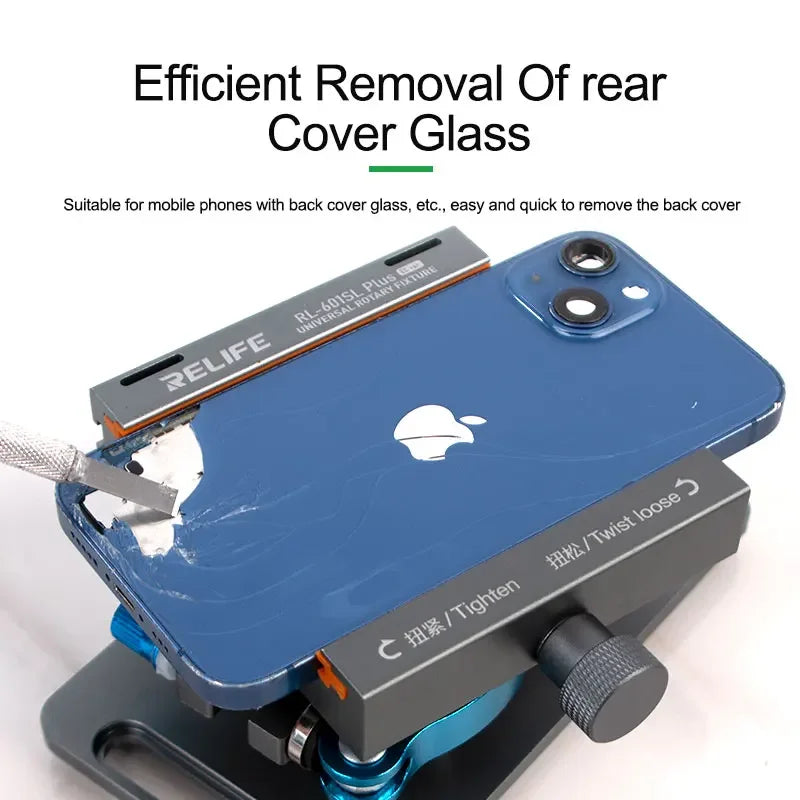 RELIFE RL-601SL Plus 2-in-1 Universal Mobile Phone Heating-Free Screen Removal Separation Removal Mobile Phone Back Cover Clamp