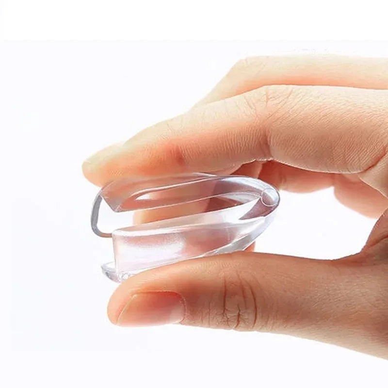 4/8/10/12Pcs Baby Safety Silicone Protector Table Corner Edge Protection Cover Transparent Anti Collision Soft Guard Home Tool