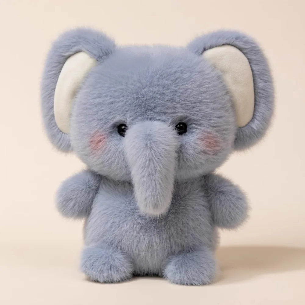 Cute 16cm Plush Companion Doll Capybara Elephant Stuffed Animal Pillow Super Soft Bear Animal Plush Toy Sleeping Gift