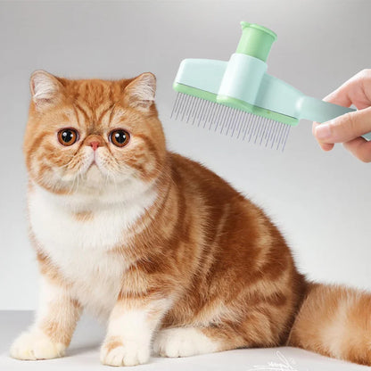 Cat Grooming Massage Brush, Pet Comb, Professional Open Knot Pet Hair Removal Brush, Durable kitten comb, Pet Accessories