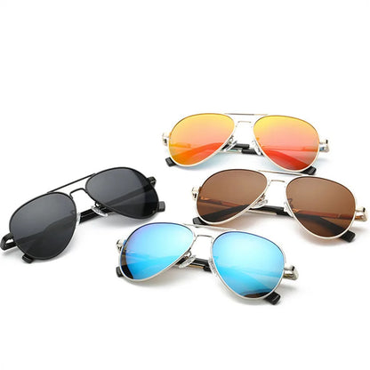 Kids Polarized Sunglasses Small Face Boy Girls Pilot Glasses