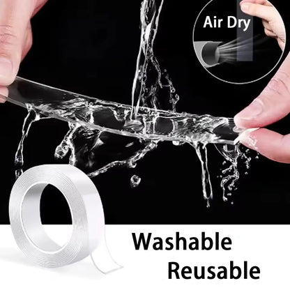 Nano Tape Extra Strong Double-sided Adhesive Tape, Waterproof Transparent Decorative Tape, Thickened Reusable Tape Tools For Home