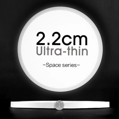 2.2cm Ultra Thin Ceiling Light 6W 9W 13W 18W 24W 110V 220V Luster Home Appliances Indoor Decoration Bedroom Living Room Kitchen
