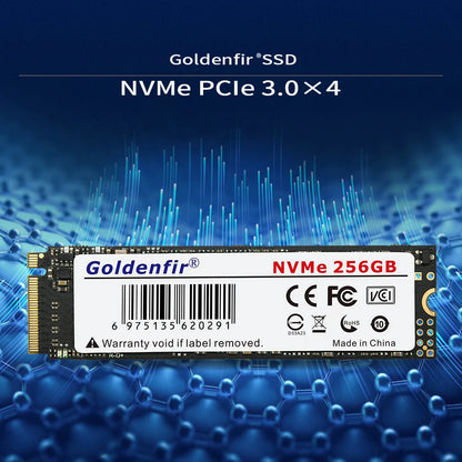M2 SSD NVMe 256GB, Goldenfir M.2 PCIe 128GB 120GB 512GB 1T, Solid State Disk 2280, Internal Hard Drive for Laptop Desktop TLC/QLC