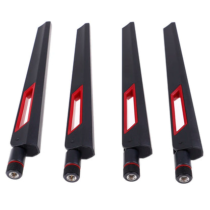 12dBi Dual Band WiFi Antenna, 2.4G 5G 5.8GHz, SMA Male/ RP-SMA Male Universal Antenna, Amplifier, WLAN Router Signal Booster