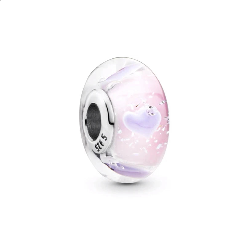 Hot New Color Murano Glass Series Charm Beads Fit Original European Silver Bracelet Necklace DIY Women Fashion Jewelry Gift 2026