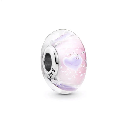 Hot New Color Murano Glass Series Charm Beads Fit Original European Silver Bracelet Necklace DIY Women Fashion Jewelry Gift 2026