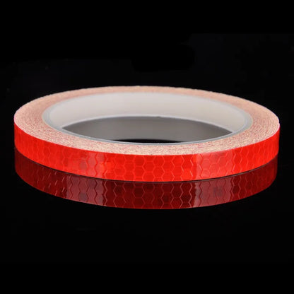 Safety Warning Stickers for Night Riding-Walking-Car-Helmet, Waterproof High Visibility Reflector Tape, Reflective Stickers, 1cmx8m