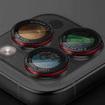 Camera Lens Protector Cover For iPhone 16e 16 E 15 Pro Max 14 Plus 13 Mini 12 11 iPhone16 Protection Phone Accessories Black Red